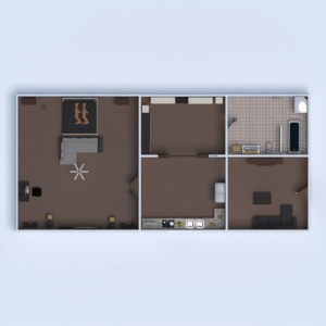 planos casa muebles cuarto de baño dormitorio salón cocina hogar 3d