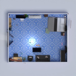 floorplans 卧室 3d