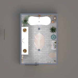 planos apartamento casa cuarto de baño iluminación 3d