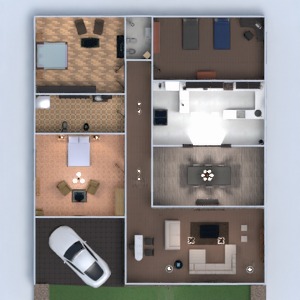 planos casa decoración cuarto de baño dormitorio salón garaje cocina 3d