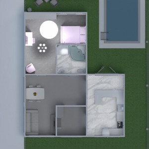 floorplans dom łazienka sypialnia pokój dzienny gospodarstwo domowe 3d
