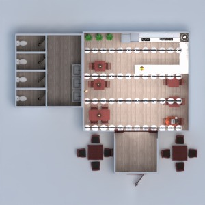 floorplans decoração iluminação cafeterias arquitetura 3d