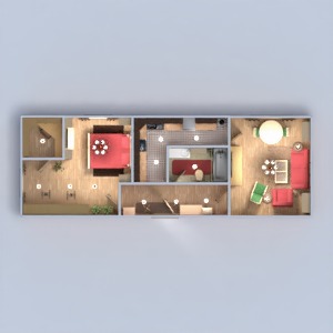 floorplans apartamento mobílias decoração faça você mesmo banheiro quarto quarto cozinha iluminação reforma paisagismo utensílios domésticos sala de jantar arquitetura despensa estúdio patamar 3d