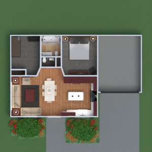 floorplans mieszkanie dom taras meble wystrój wnętrz zrób to sam pokój dzienny garaż kuchnia na zewnątrz remont 3d
