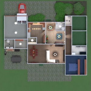 floorplans haus wohnzimmer esszimmer architektur 3d