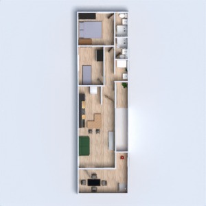 floorplans apartment entryway 3d