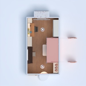 progetti appartamento casa arredamento decorazioni angolo fai-da-te camera da letto cameretta illuminazione rinnovo monolocale 3d
