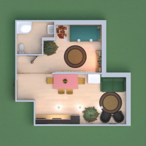 floorplans casa mobílias quarto utensílios domésticos 3d