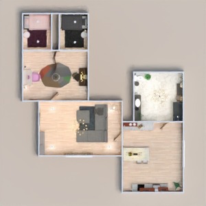floorplans namas miegamasis 3d