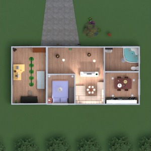 floorplans maison meubles décoration salle de bains chambre à coucher salon cuisine extérieur chambre d'enfant eclairage salle à manger 3d