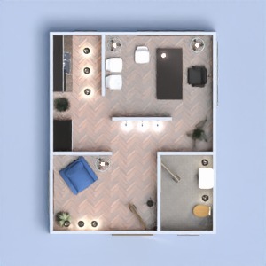 floorplans bureau eclairage architecture 3d