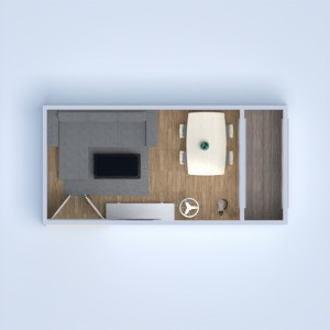 floorplans mieszkanie dom meble wystrój wnętrz pokój dzienny jadalnia architektura 3d