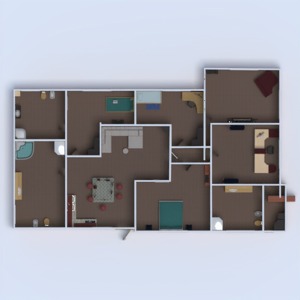 floorplans mieszkanie dom taras meble wystrój wnętrz 3d