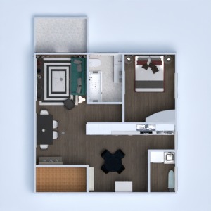 floorplans butas terasa dekoras pasidaryk pats vonia miegamasis virtuvė apšvietimas аrchitektūra prieškambaris 3d