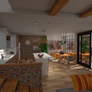 floorplans dom meble wystrój wnętrz łazienka pokój dzienny kuchnia na zewnątrz oświetlenie remont jadalnia architektura 3d