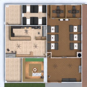 floorplans mieszkanie typu studio 3d