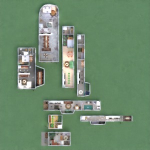 floorplans apartamento reforma utensílios domésticos arquitetura 3d