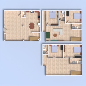 floorplans house bathroom bedroom 3d