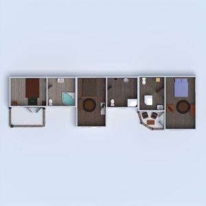 progetti appartamento casa veranda paesaggio 3d