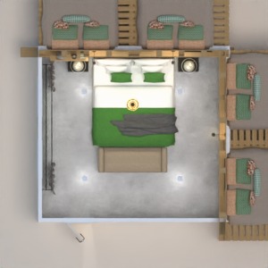 floorplans 独栋别墅 装饰 卧室 照明 改造 3d