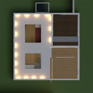 floorplans cozinha quarto arquitetura patamar despensa 3d