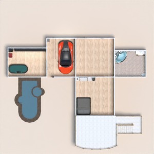 floorplans apartamento garagem cozinha área externa escritório 3d