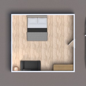 floorplans 卧室 3d