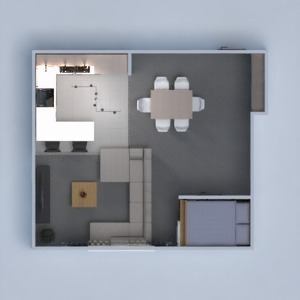 planos casa muebles reforma trastero 3d