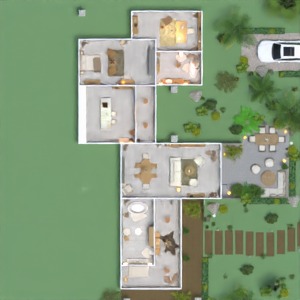 floorplans furniture decor living room architecture 3d