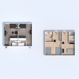 floorplans wohnung badezimmer schlafzimmer 3d