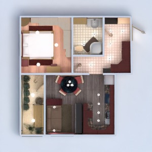 floorplans apartment furniture decor bathroom bedroom living room kitchen lighting renovation household 3d