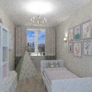floorplans butas namas baldai dekoras miegamasis vaikų kambarys apšvietimas renovacija 3d