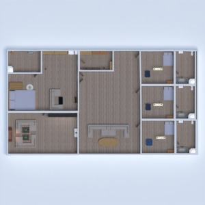 floorplans butas namas 3d