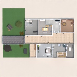 floorplans 独栋别墅 卧室 儿童房 结构 3d
