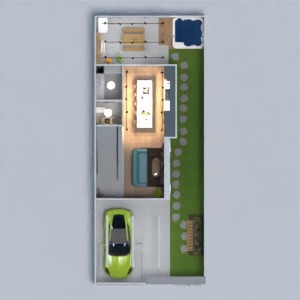 floorplans vonia svetainė namų apyvoka virtuvė dekoras 3d