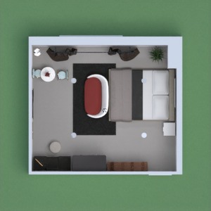 planos decoración dormitorio 3d