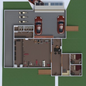 progetti casa monolocale 3d