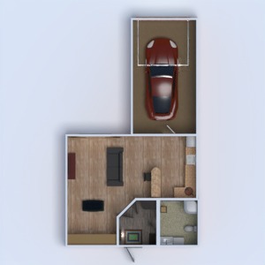 floorplans apartment furniture decor bathroom living room garage kitchen office 3d