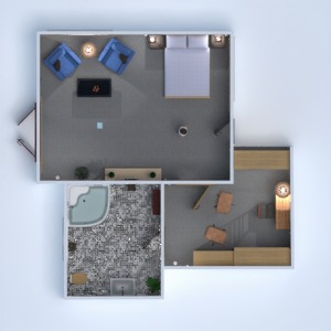 floorplans namas vonia miegamasis аrchitektūra 3d