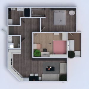 floorplans 公寓 3d