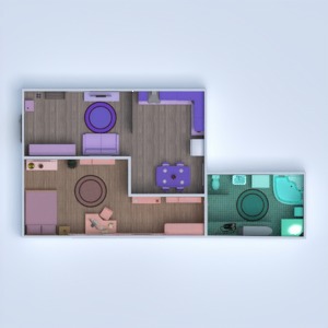 floorplans apartment furniture decor bathroom bedroom living room kitchen 3d