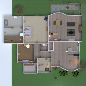 floorplans baldai dekoras vonia miegamasis namų apyvoka 3d