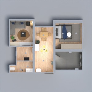 planos apartamento 3d