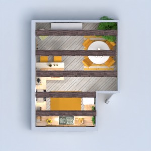floorplans baldai dekoras virtuvė apšvietimas valgomasis 3d