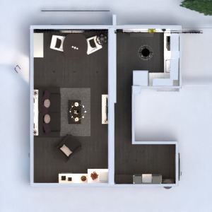 planos apartamento casa muebles decoración salón cocina iluminación reforma hogar comedor estudio descansillo 3d