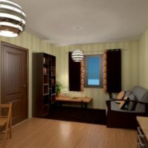 floorplans apartamento casa mobílias banheiro quarto quarto cozinha iluminação sala de jantar 3d