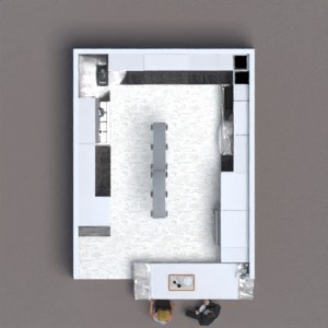 floorplans 厨房 3d