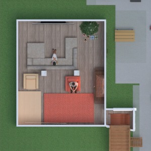 floorplans 独栋别墅 家具 装饰 浴室 卧室 3d