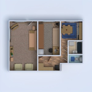 floorplans apartamento casa banheiro quarto cozinha utensílios domésticos 3d