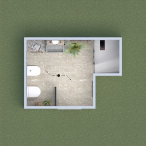 floorplans mobílias banheiro iluminação 3d